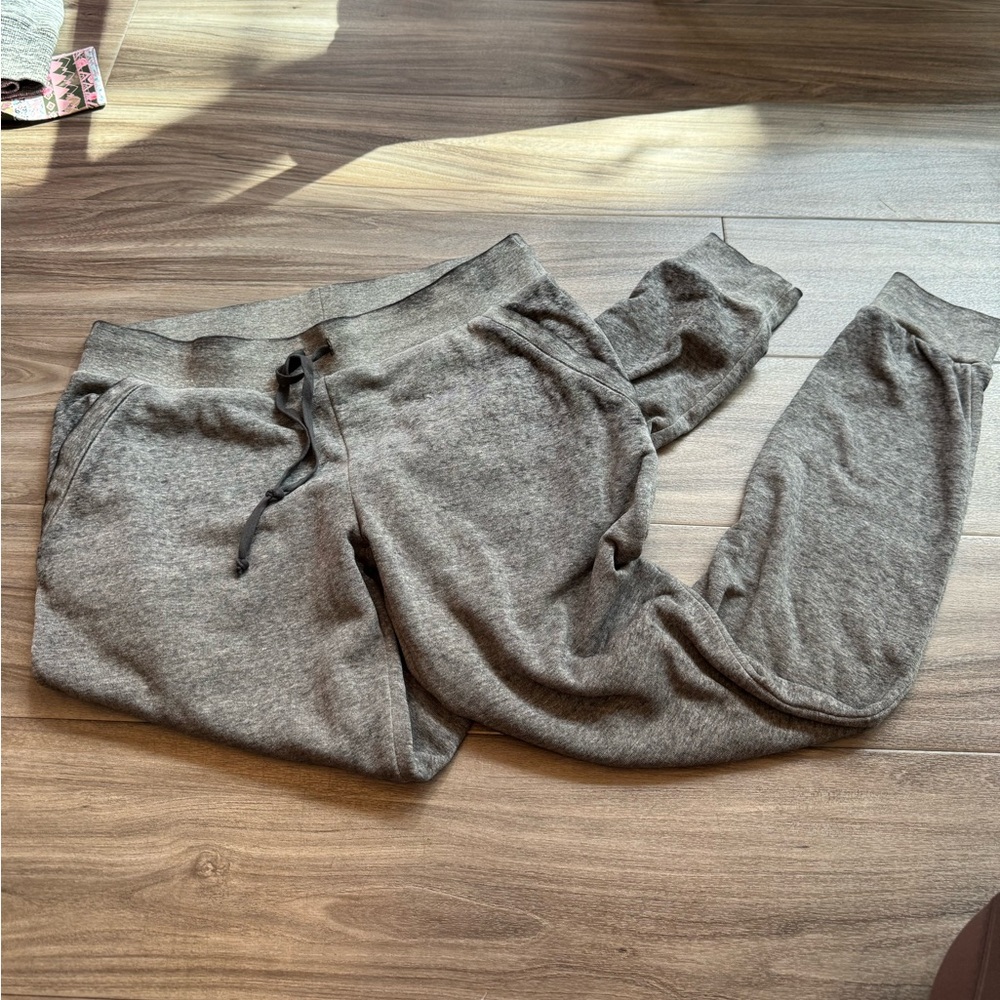 Grey sweatpants